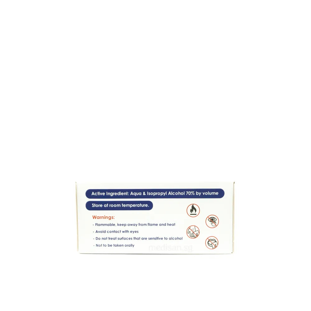 ASSURE Alcohol Wipes 20 x 20cm (Bundle of 2)
