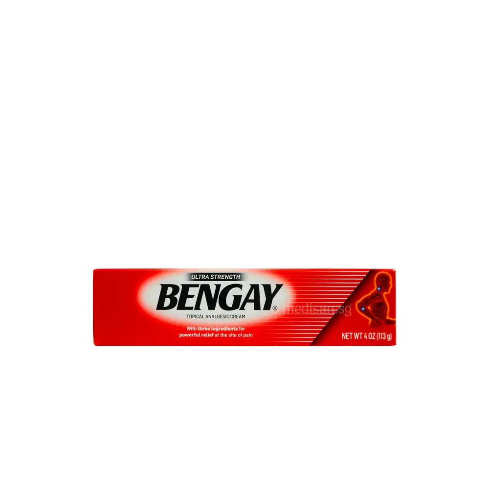 Bengay Ultra Strength Topical Pain Relieving Analgesic Cream 113g
