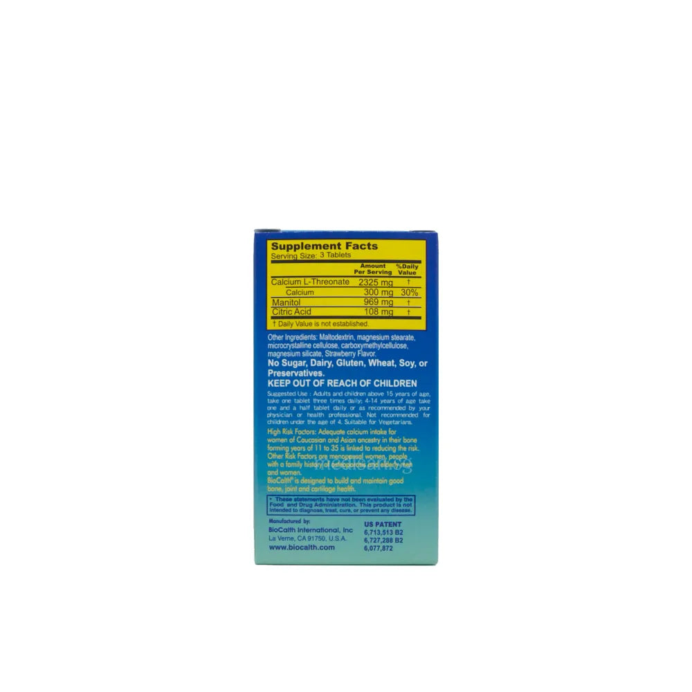 Biocalth Supplement Chewable Tablets