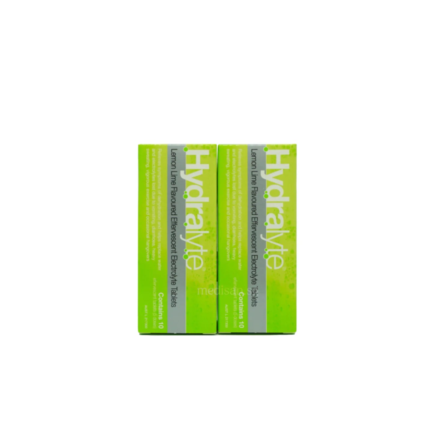 Hydralyte Effervescent tablets Lemon Lime 10s