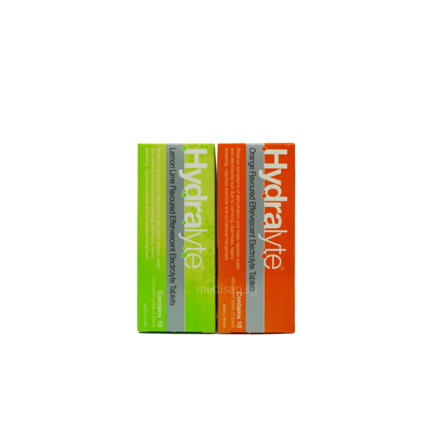 Hydralyte Effervescent tablets Orange 10s