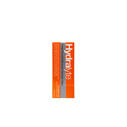 Hydralyte Effervescent tablets Orange 10s