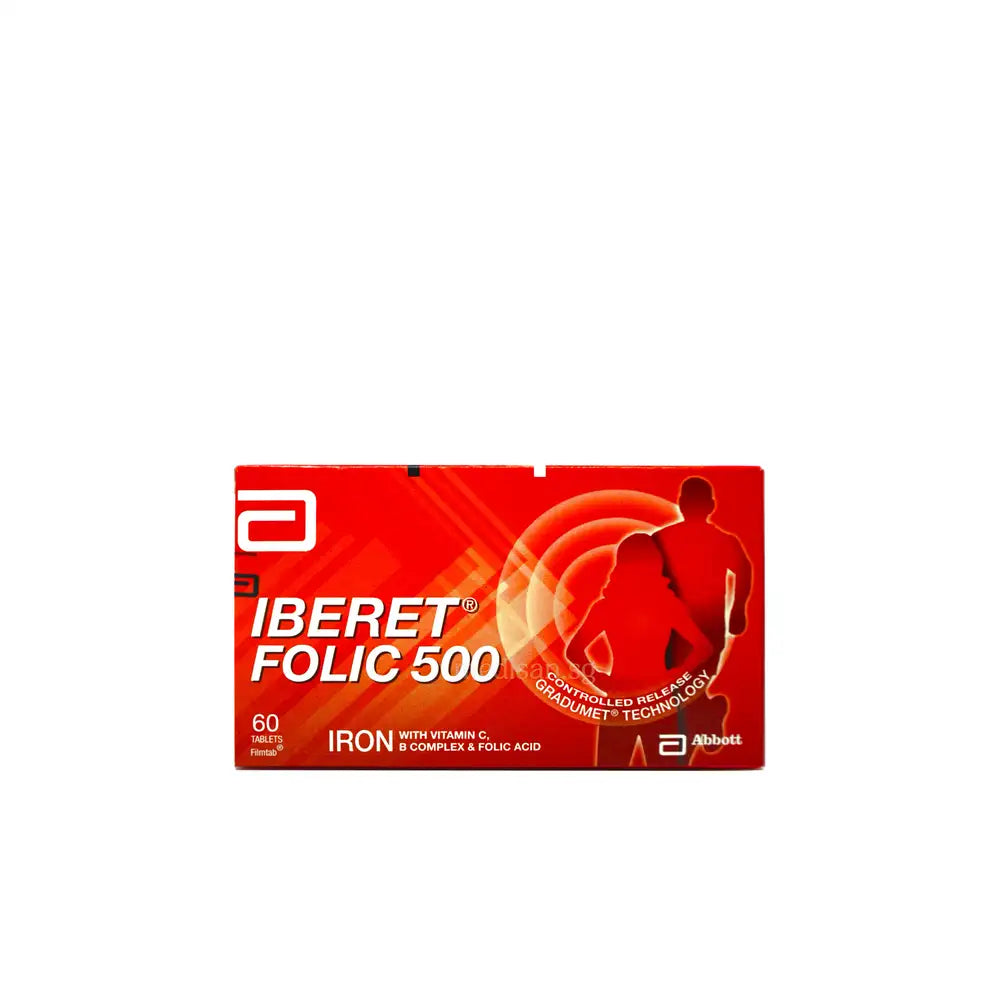 Iberet Folic 500 Tablets 60’s
