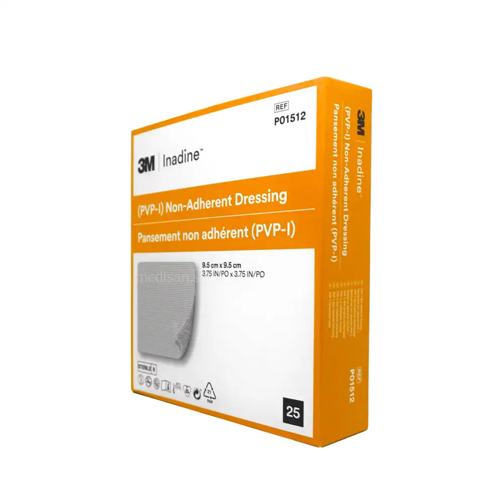 3M Inadine Povidone Iodine Non-Adherent 9.5x9.5cm 25’s
