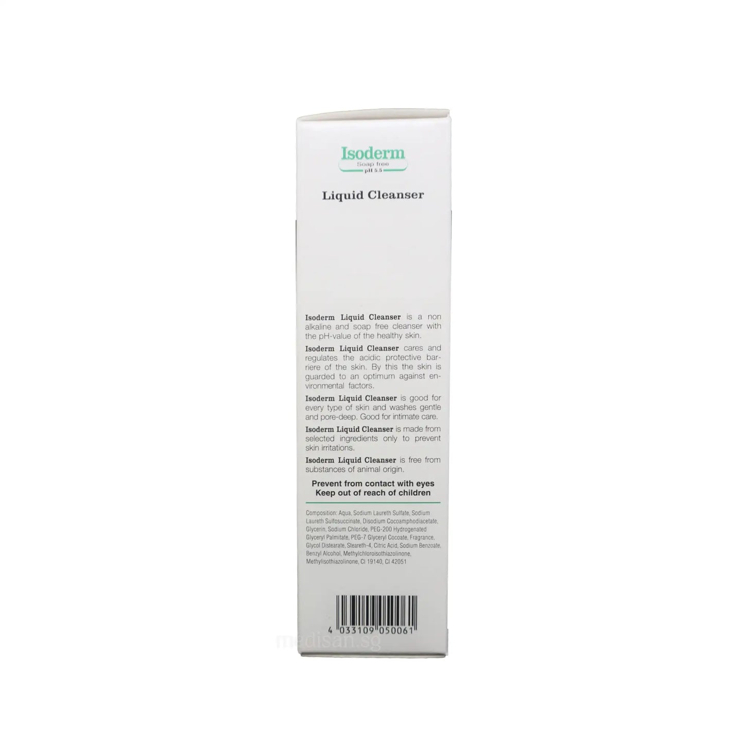 Isoderm Soap-free Liquid Cleanser 250ml