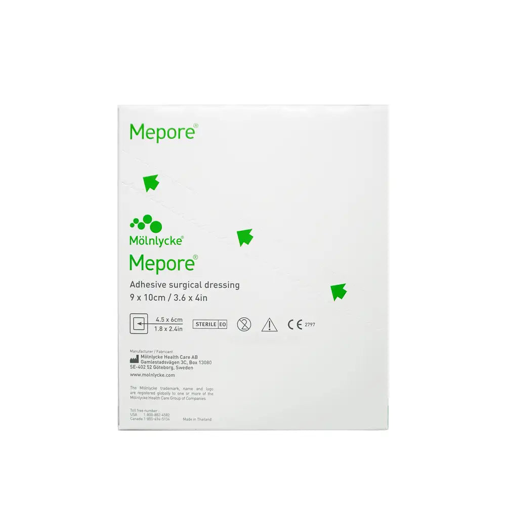 Molnlycke Mepore 9x10cm 50’s