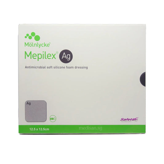 Molnlycke Mepilex Ag 12.5x12.5cm
