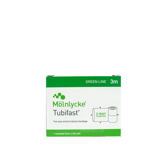 Molnlycke Tubifast Bandage Green Line 5cm x 3m