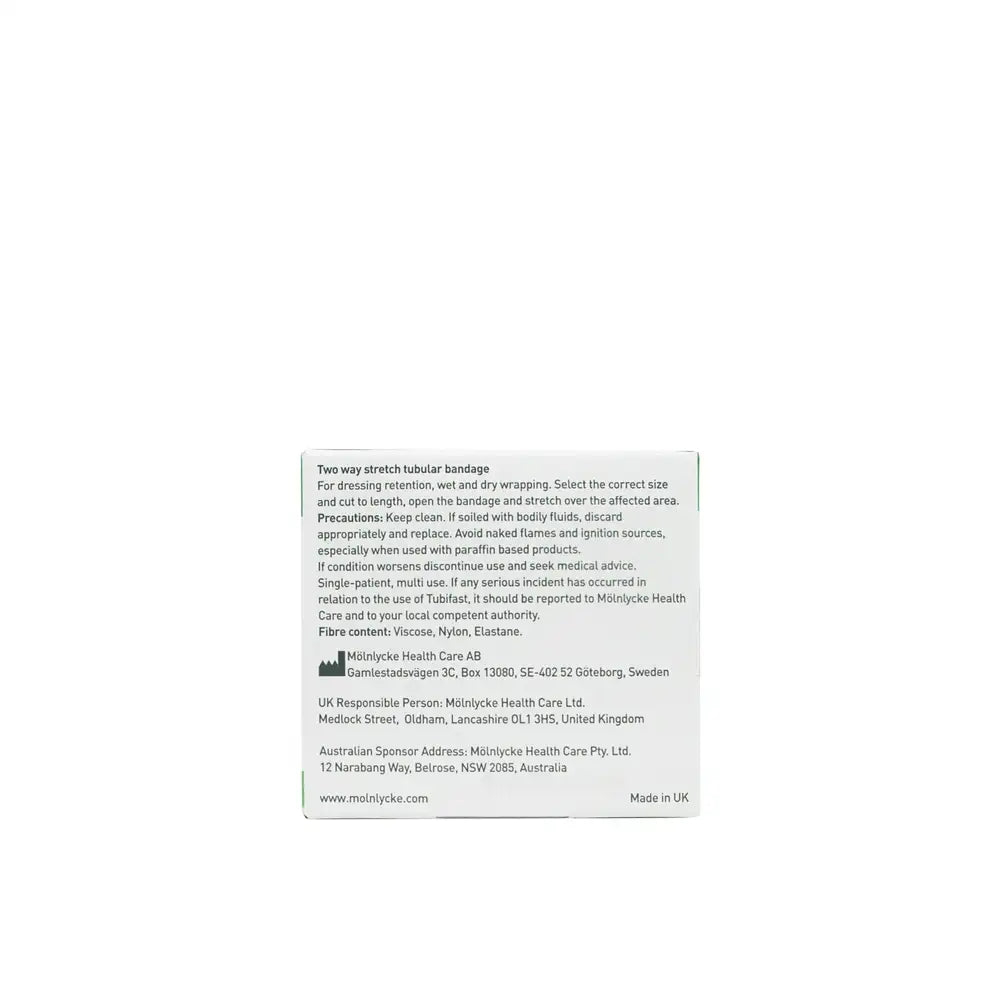 Molnlycke Tubifast Bandage Green Line 5cm x 3m