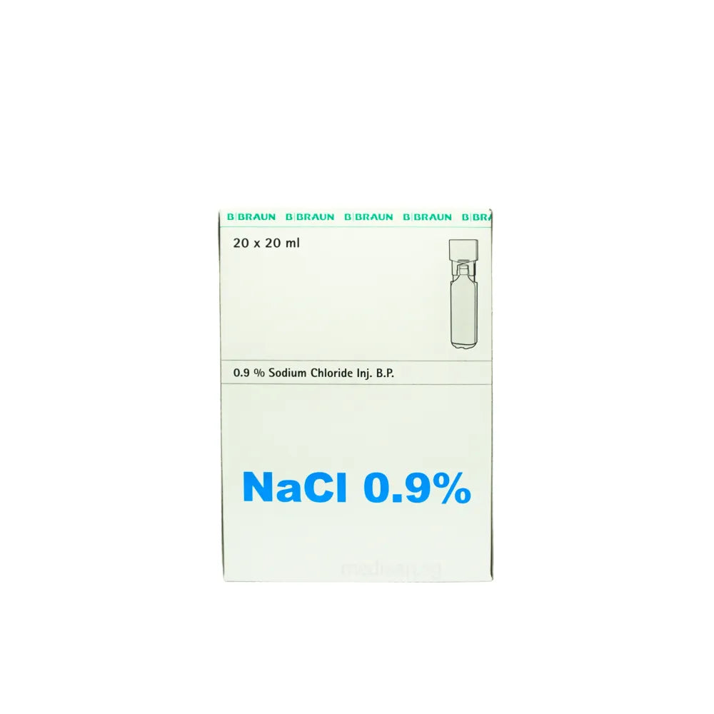 B BRAUN Miniplasco Injection, Sodium Chloride 0.9%, 10ml