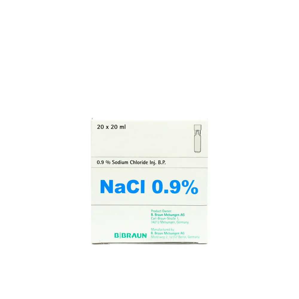 B BRAUN Miniplasco Injection, Sodium Chloride 0.9%, 10ml