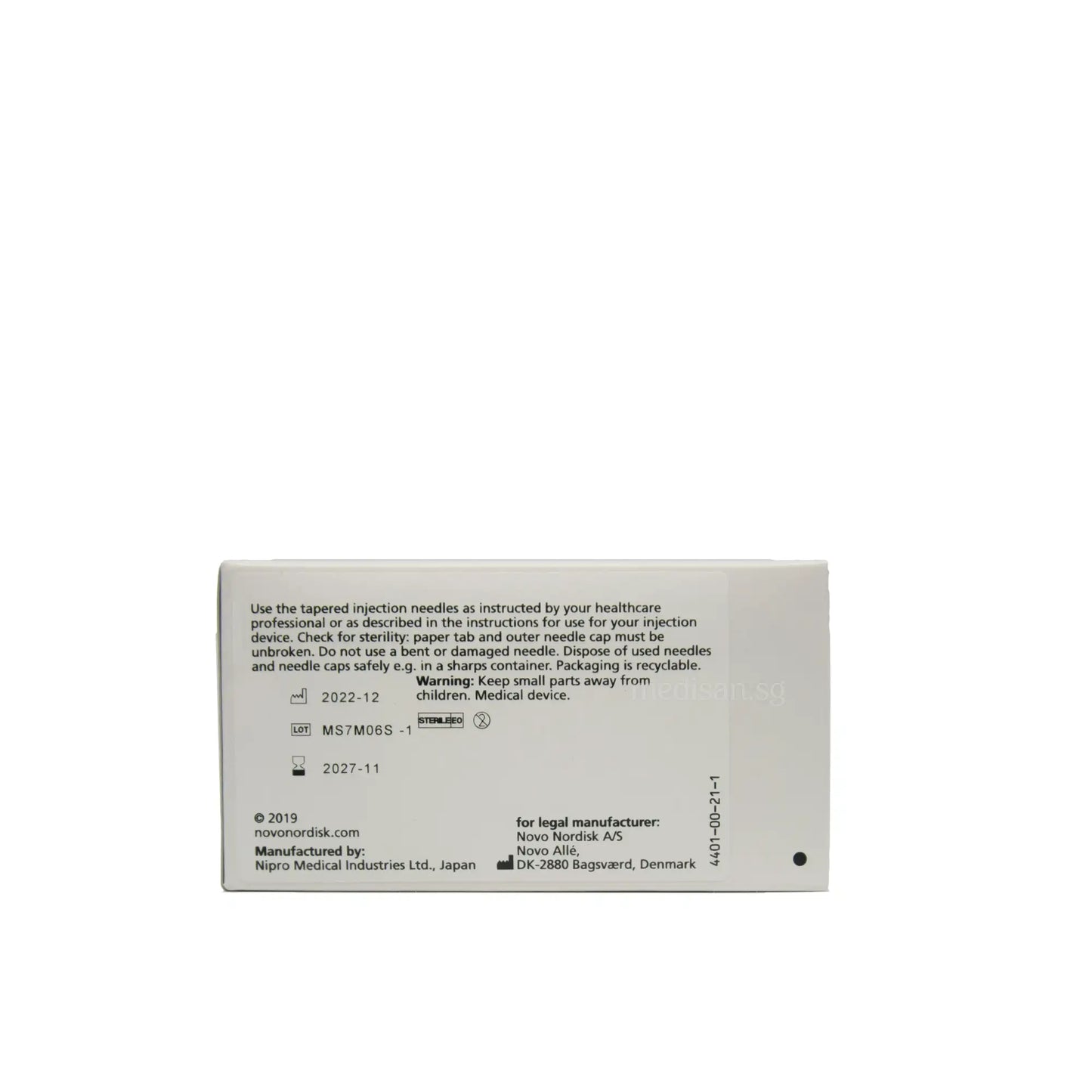 Novofine Pen Needle 32G 6mm 100s