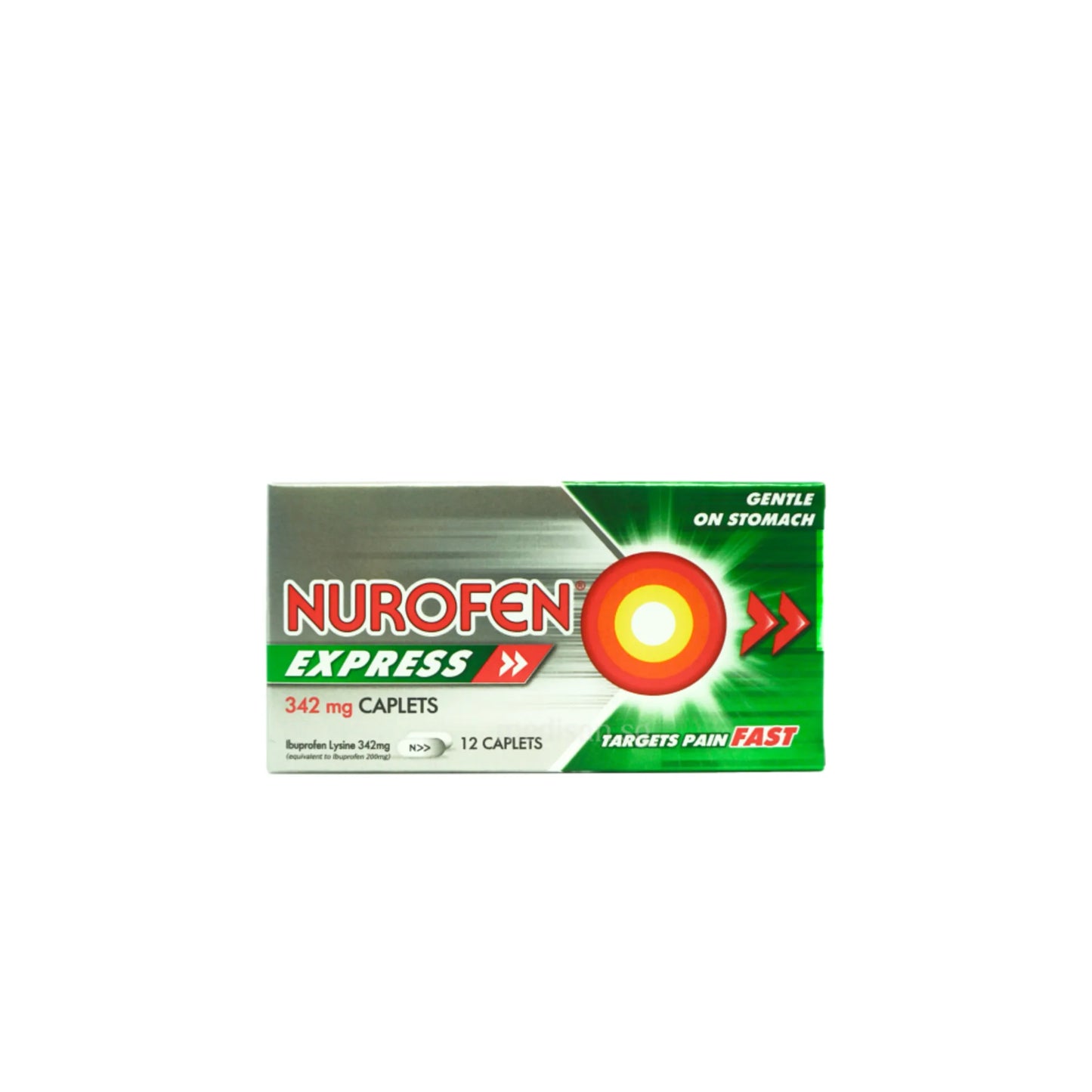 Nurofen Express 342mg Caplets 12s (Bundle of 2)