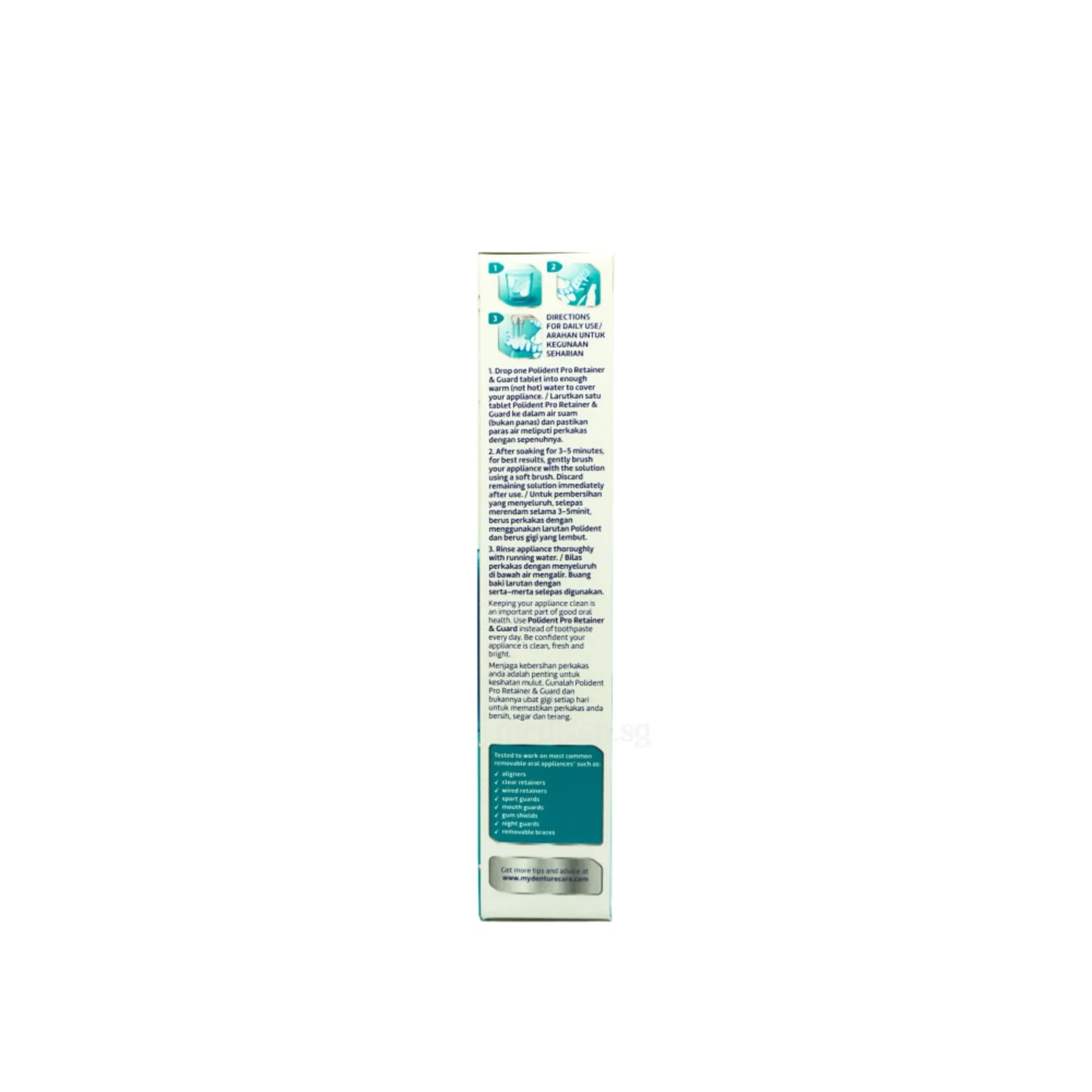 Polident Pro Retainer denture tablets 36’s (Bundle of 2)