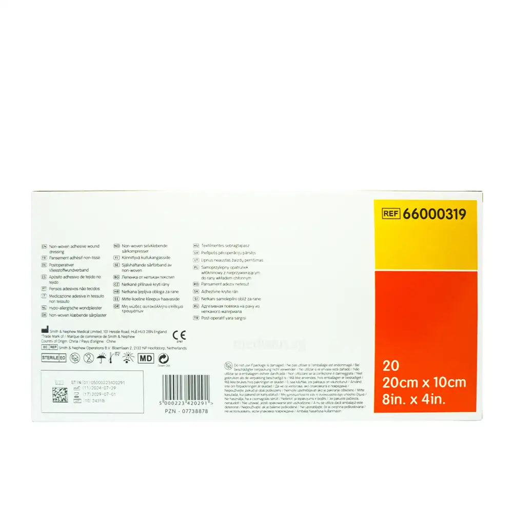 Smith & Nephew Primapore 20cm x 10cm 20’s