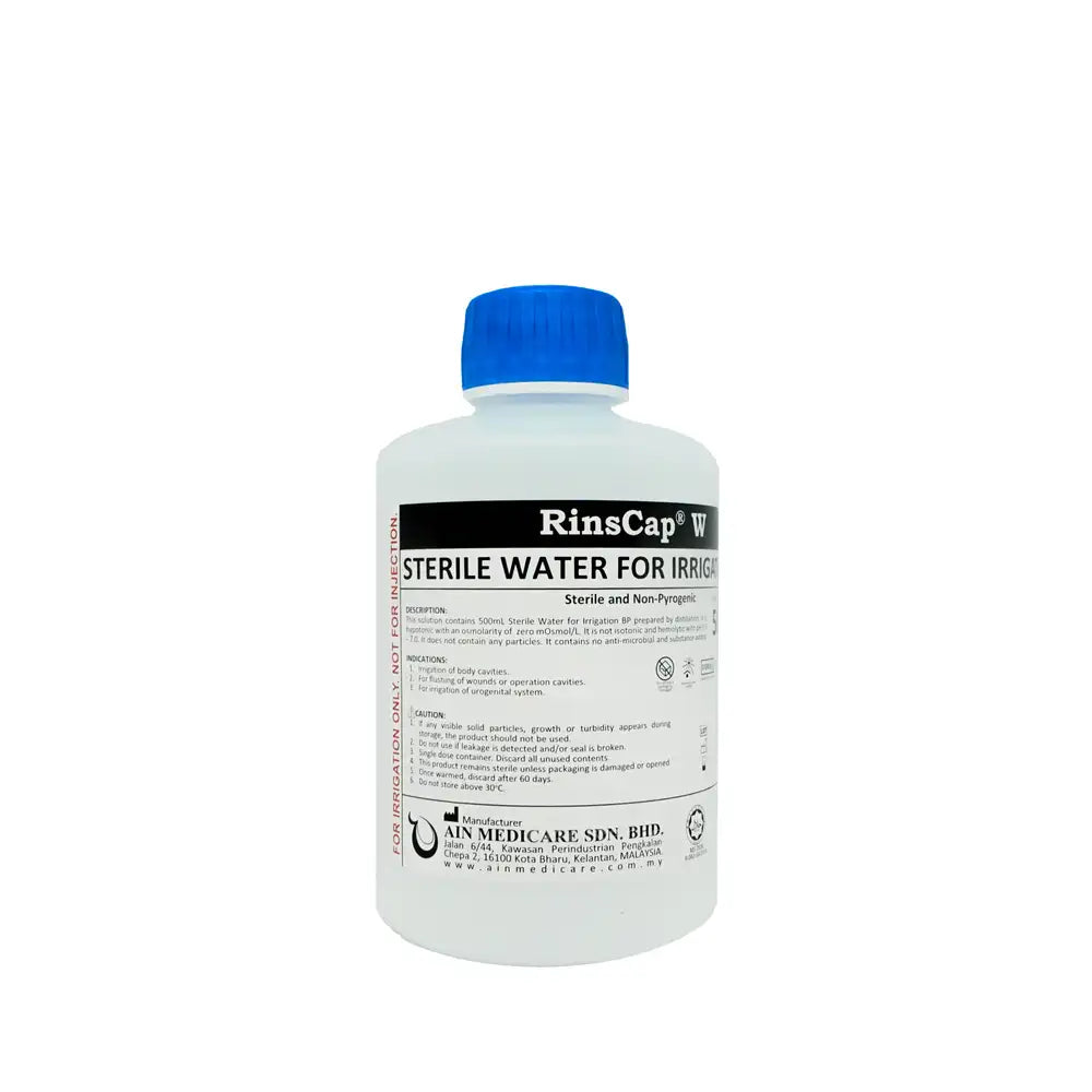 Rinscap W Sterile Water for Irrigation 500ml