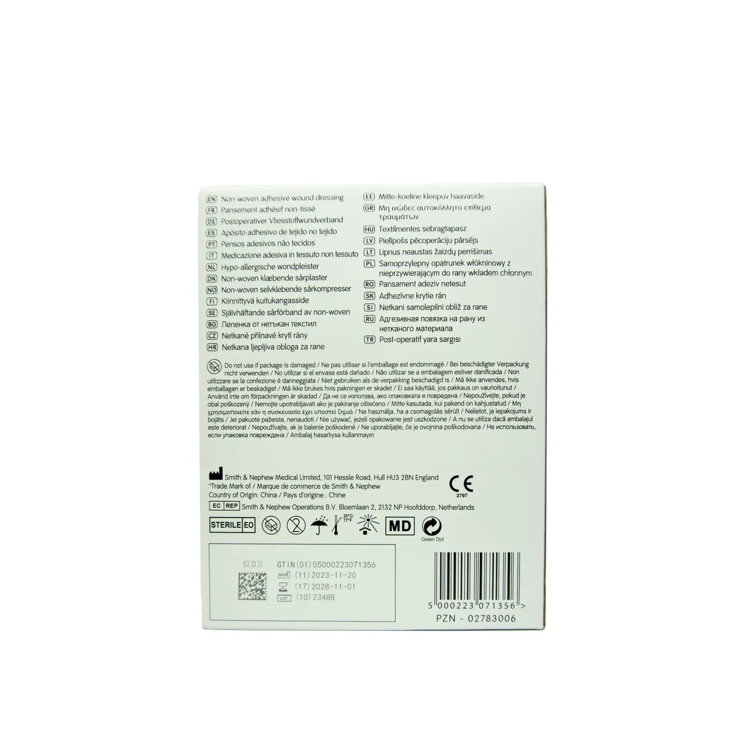 Smith & Nephew Primapore 8.3x6cm 50s