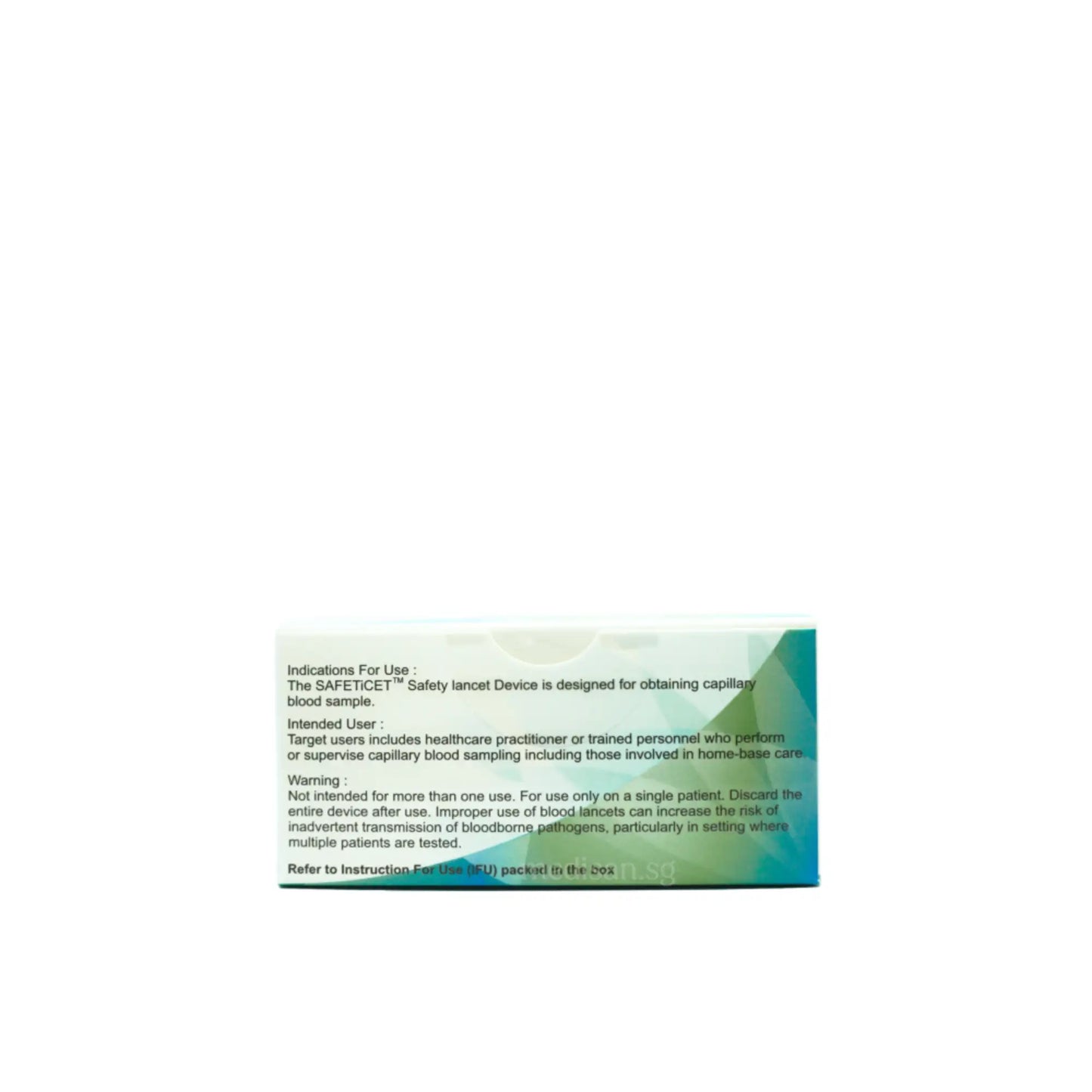 Safeticet Lancet Yellow 28G x 1.5mm 100s