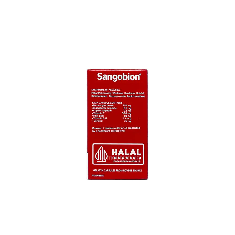 Sangobion Capsules 28’s