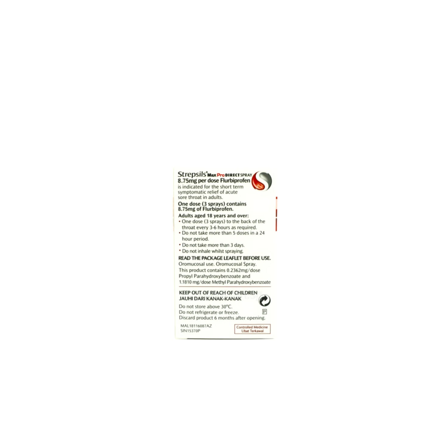 Strepsils Max Pro Spray 15ml