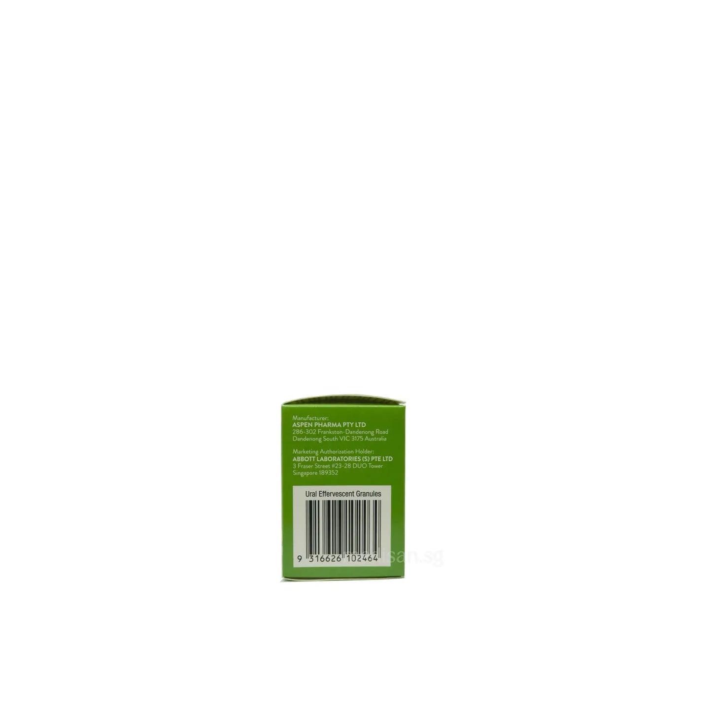 Abbott Ural Effervescent Granules Lemon Flavour 4g 28's
