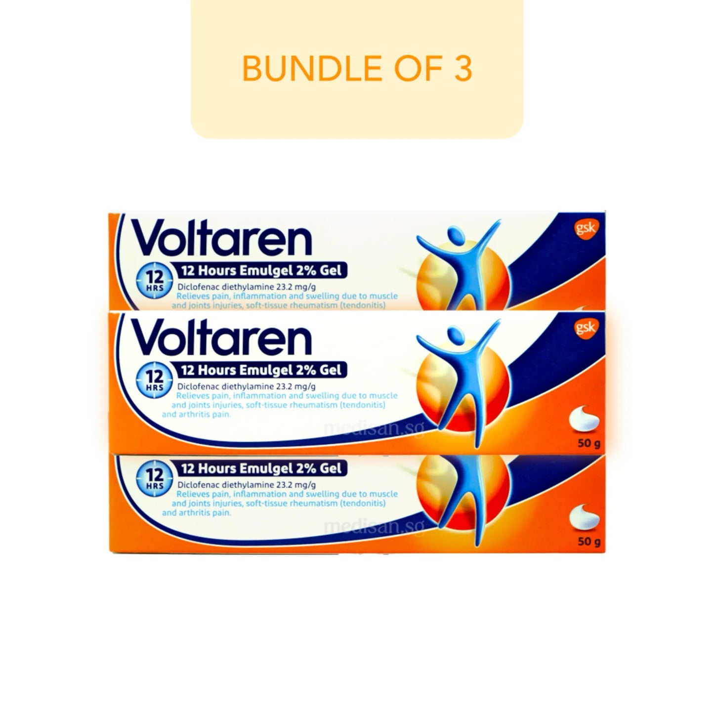 Voltaren Emulgel 2% 50g