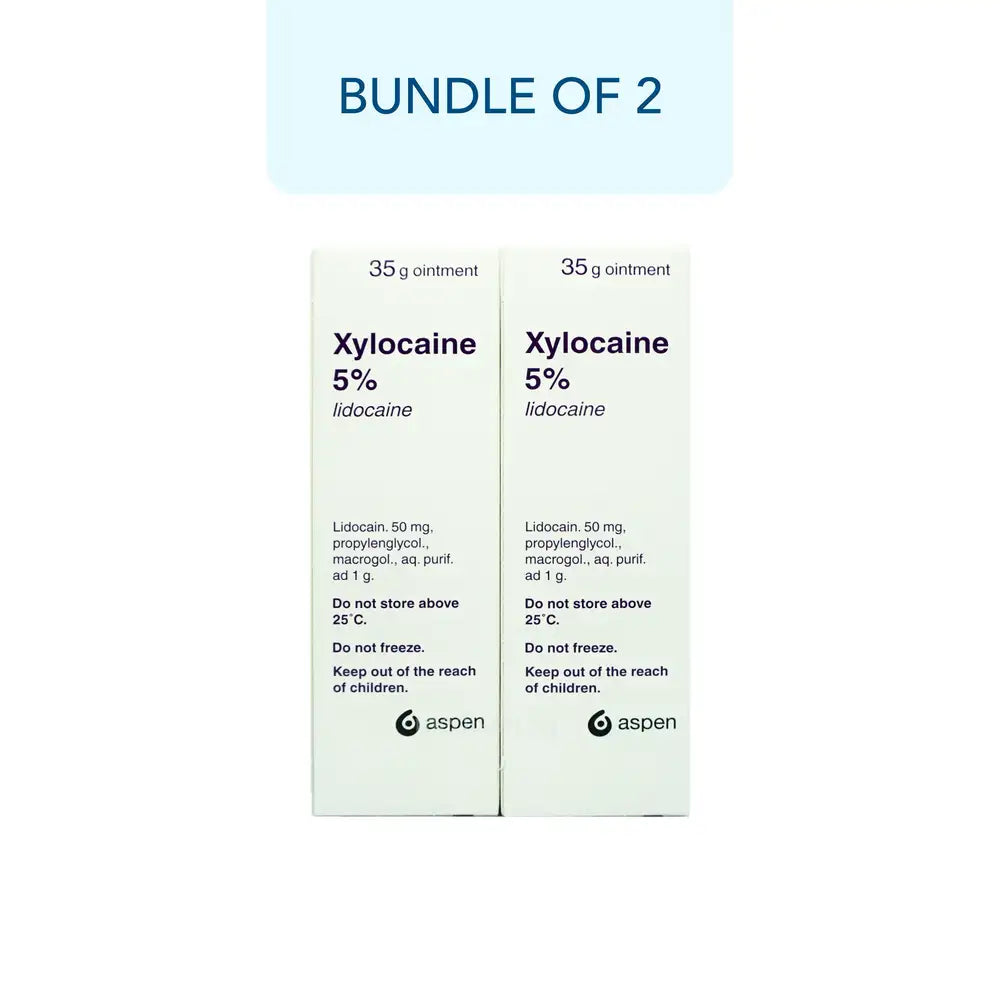 Xylocaine 5% Ointment 35g (Bundle of 2)