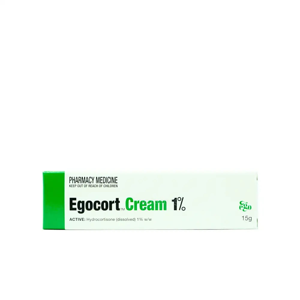 Egocort Cream 1% 15g (Bundle of 2)