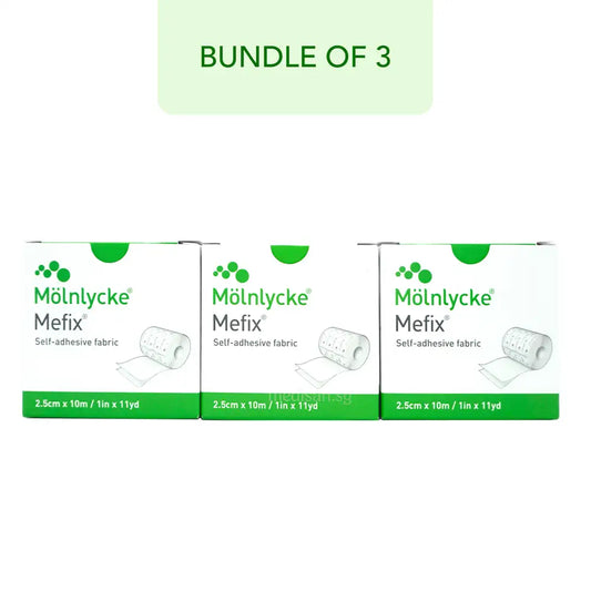 Molnlycke Mefix 2.5cm x 10m (Bundle of 3)