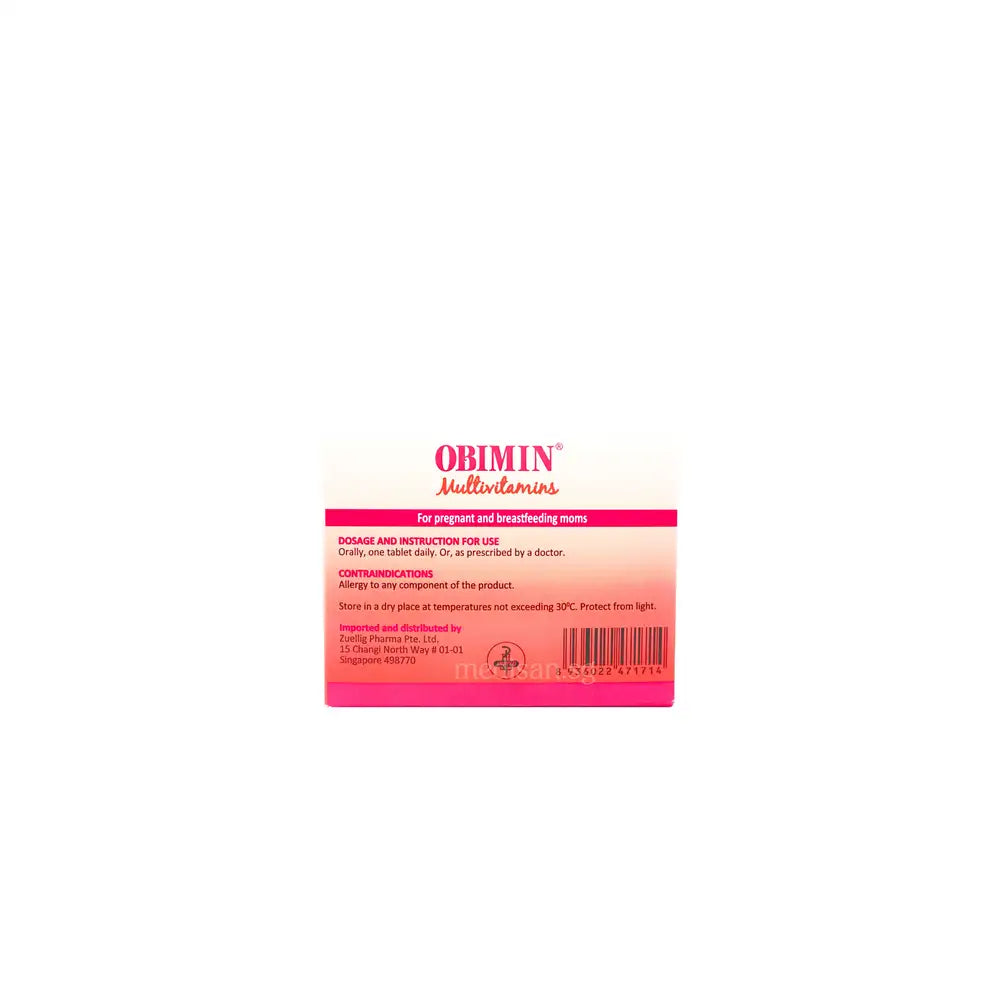 Obimin Multivitamin 100s
