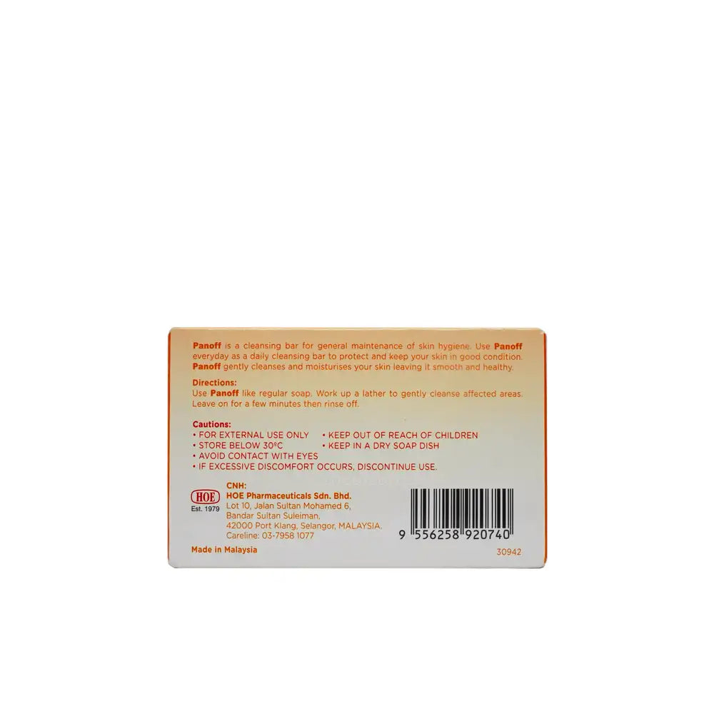 Panoff Cleansing Bar 100g