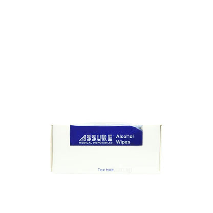 ASSURE Alcohol Wipes 20 x 20cm (Bundle of 2)