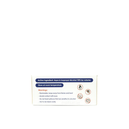ASSURE Alcohol Wipes 20 x 20cm (Bundle of 2)