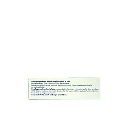 Acetylcysteine 600mg 10’s (Bundle of 2)