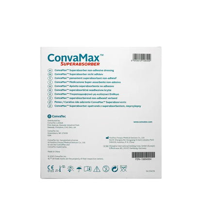 Convamax Superabsorber Non-Adhesive Dressings 10’s