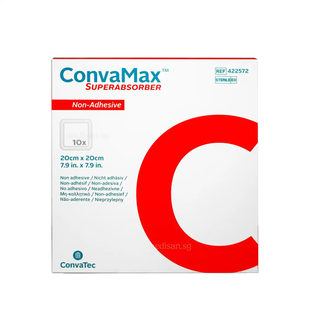 Convamax Superabsorber Non-Adhesive Dressings 10’s