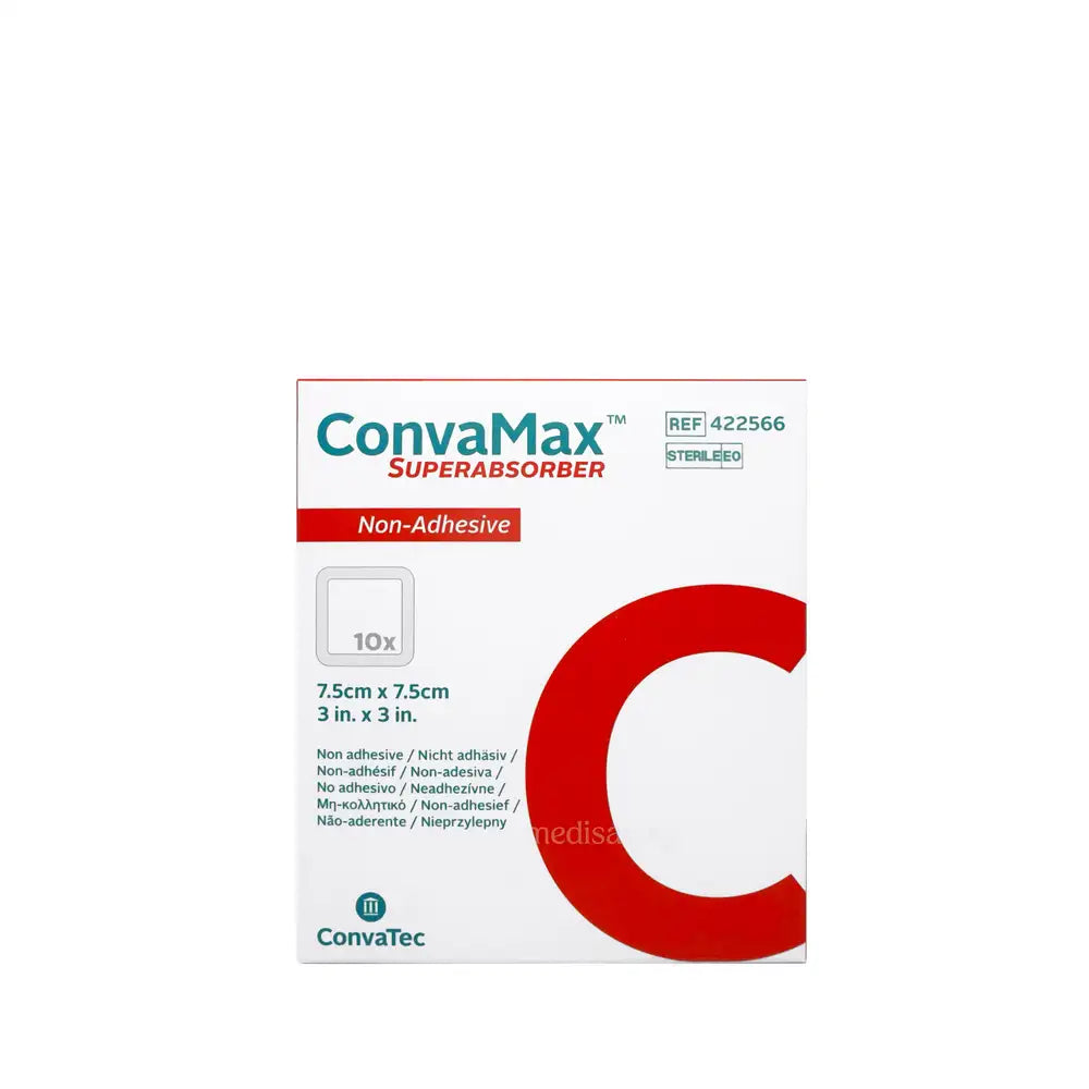 Convamax Superabsorber Non-Adhesive Dressings 10’s