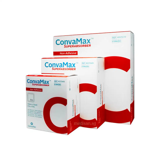 Convamax Superabsorber Non-Adhesive Dressings 10’s