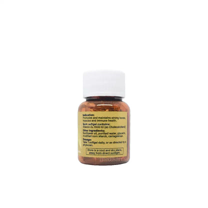 D3 1000 IU Softgels 100’s