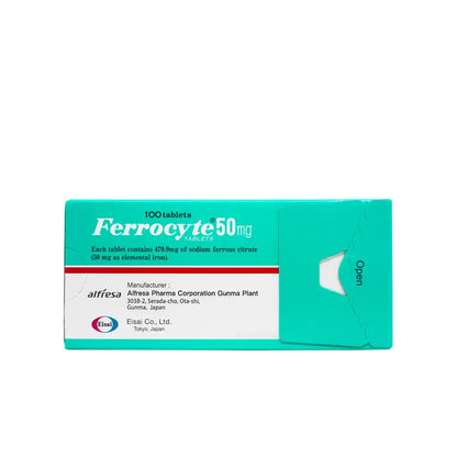 Ferrocyte Tablets 50mg 100s