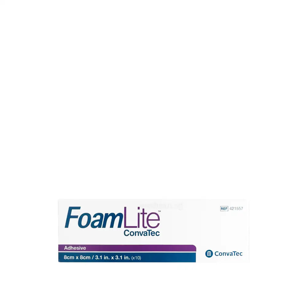 ConvaTec Foam Lite Adhesive Dressings 8x8cm 10’s