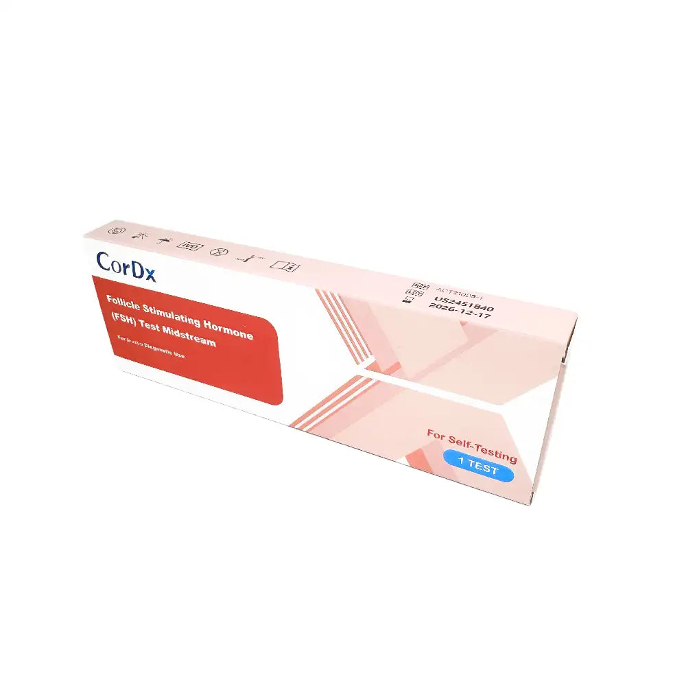 CorDx Follicle Stimulating Hormone Test Midstream 1’s