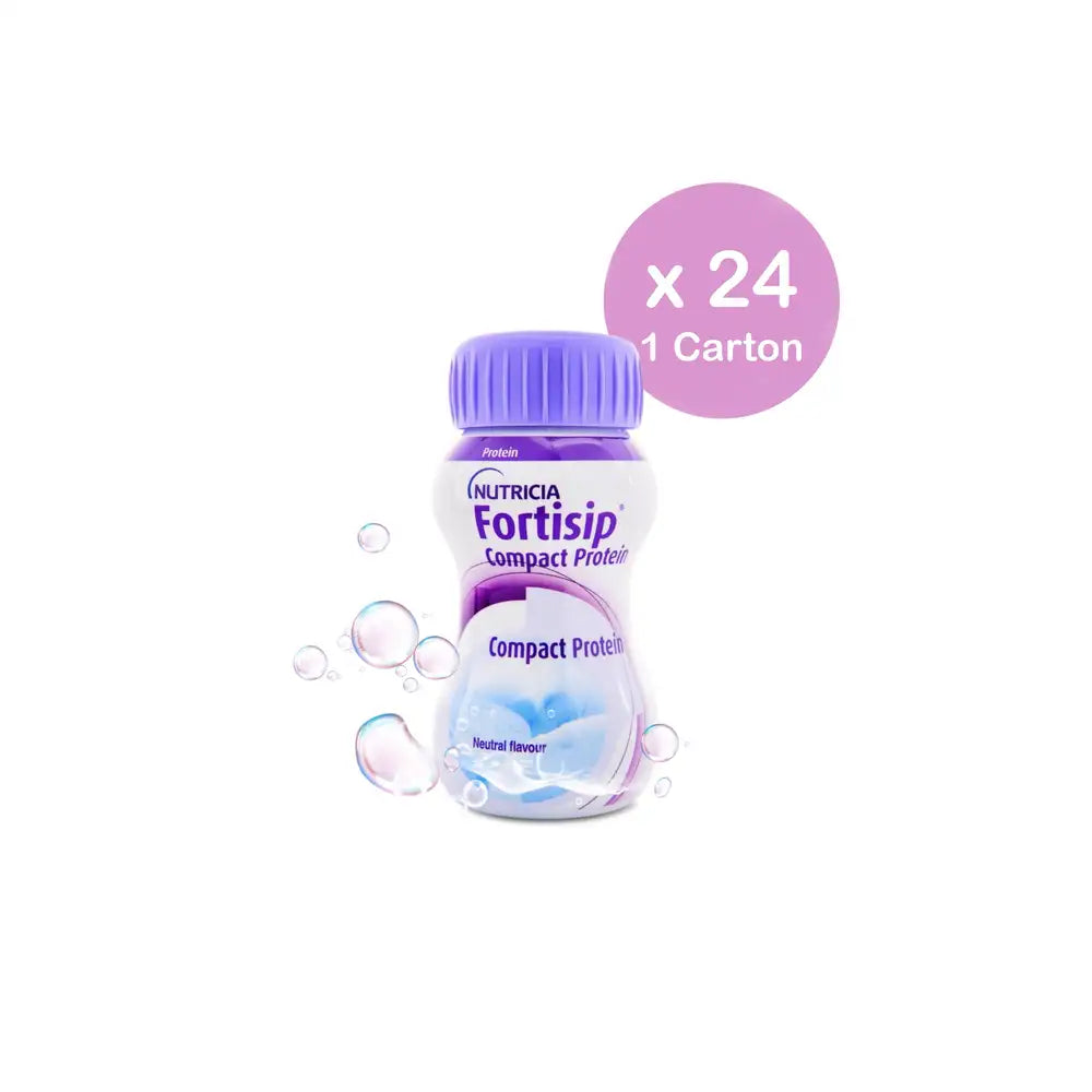Nutricia Fortisip Peach Mango, Cool Red and Neutral 24’s
