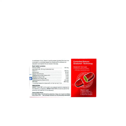 Iberet Folic 500 Tablets 60’s