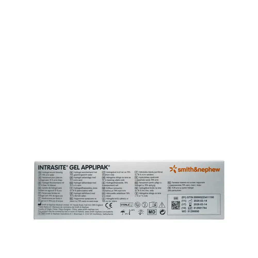 Smith & Nephew Intrasite Gel 15g Applipak