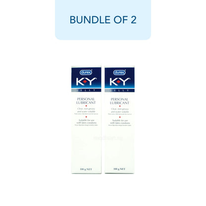 K Y Jelly Lubricant 100gm (Bundle of 2)