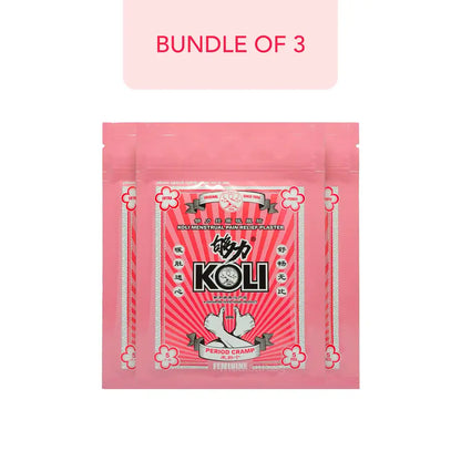 Koli Menstrual Plaster 5’s (Bundle of 3)