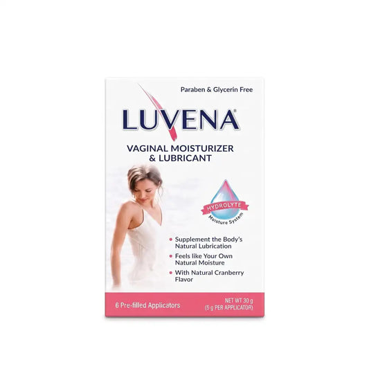 Luvena Vaginal Moisturizer and Lubricant 6’s