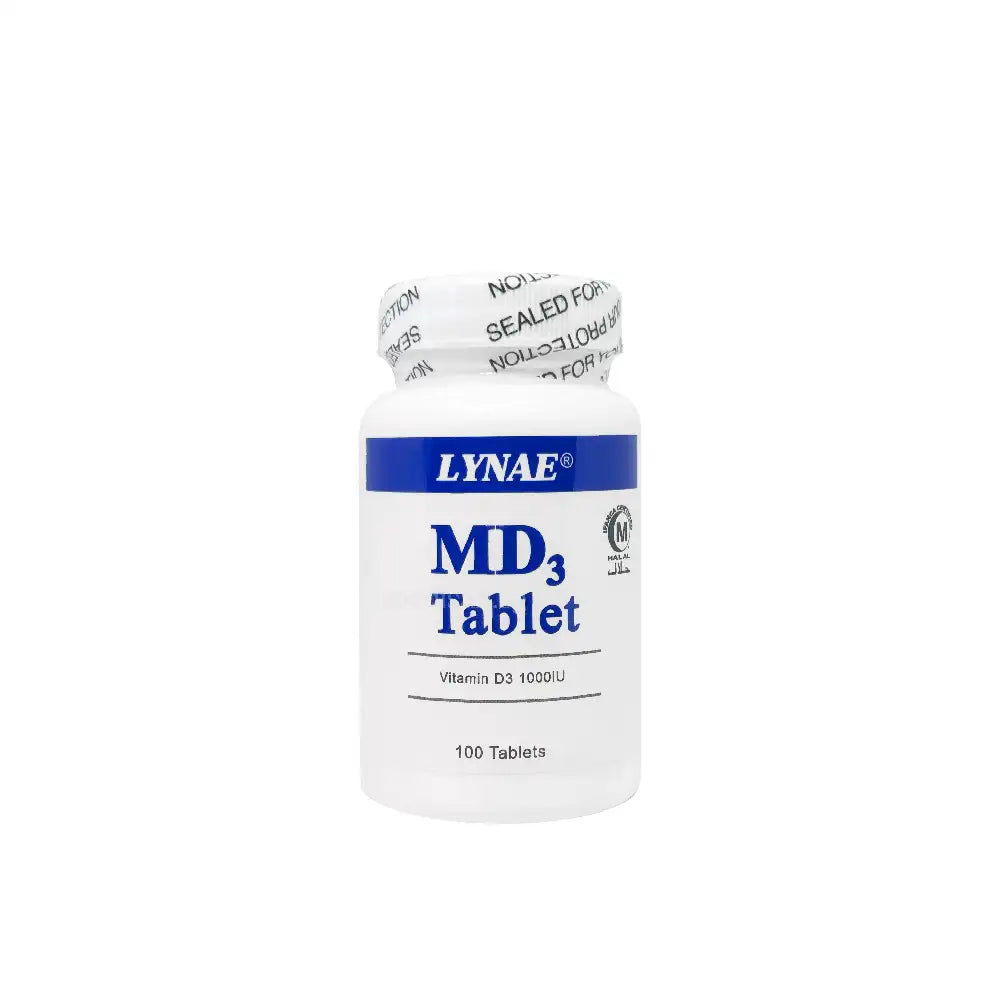 Lynae MD3 Vitamin D 1000 IU Capsules 100’s