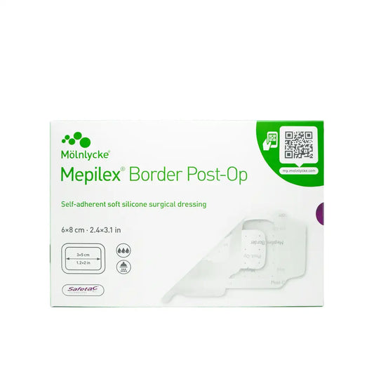 Molnlycke Mepilex Border PostOp 6x8cm 10s